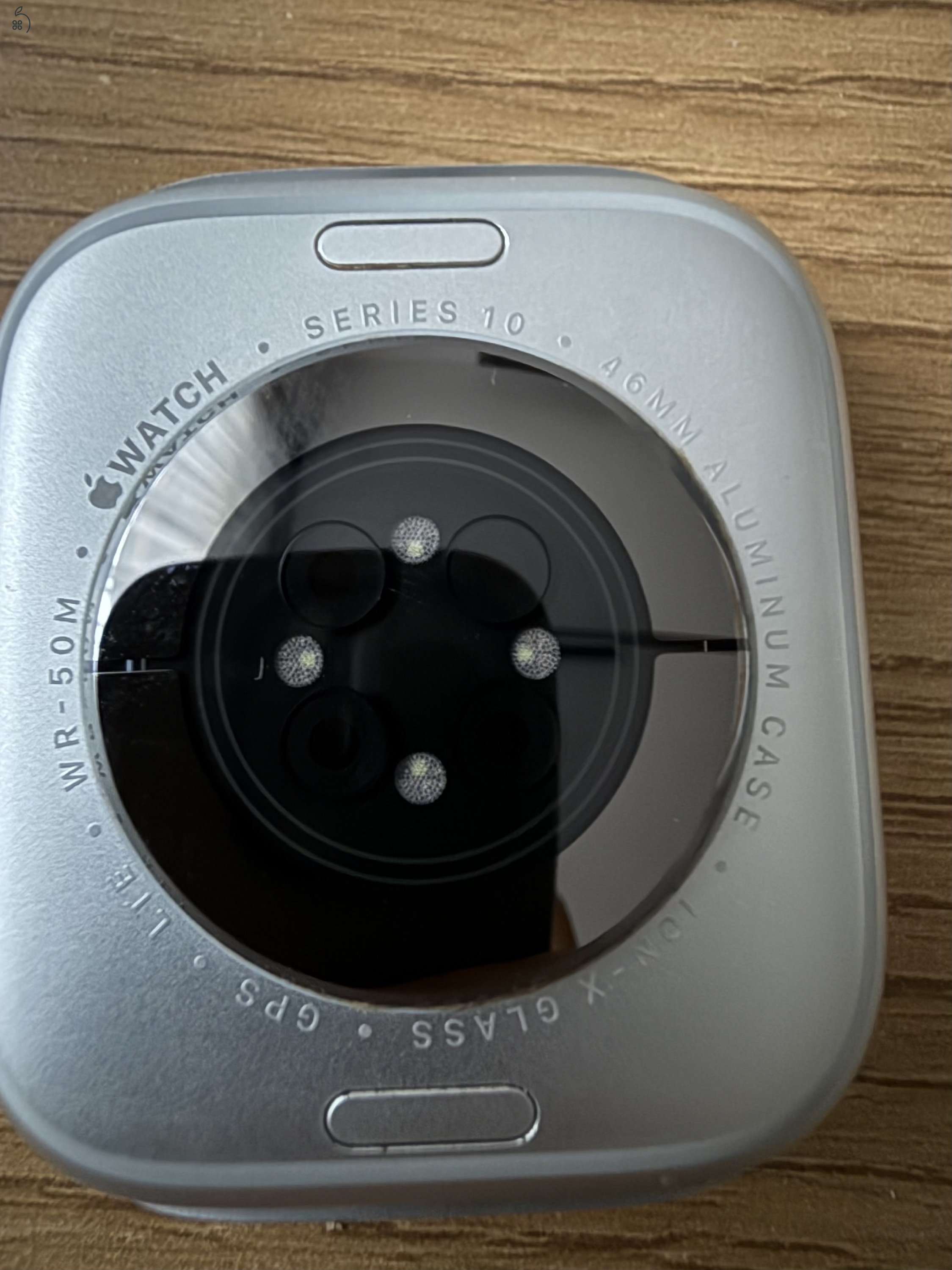 Apple Watch Series 10 46mm GPS + Cellular – ezüst – 1 év garancia