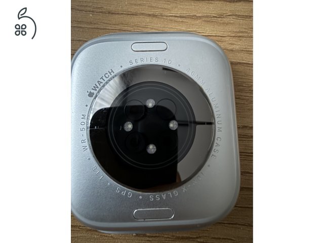 Apple Watch Series 10 46mm GPS + Cellular – ezüst – 1 év garancia
