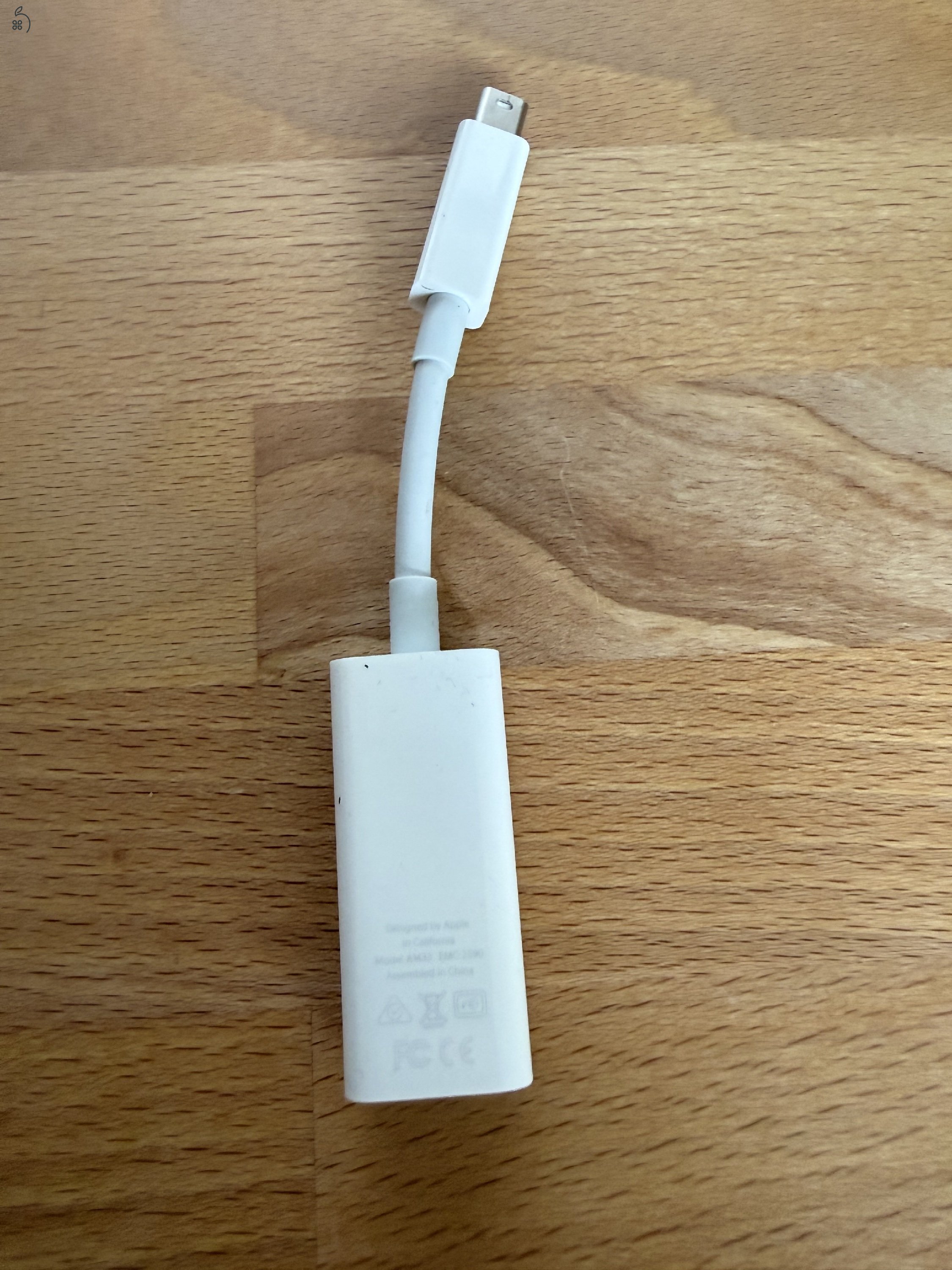 Apple Thunderbolt gigabites Ethernet RJ45 adapter A1433 - 2db