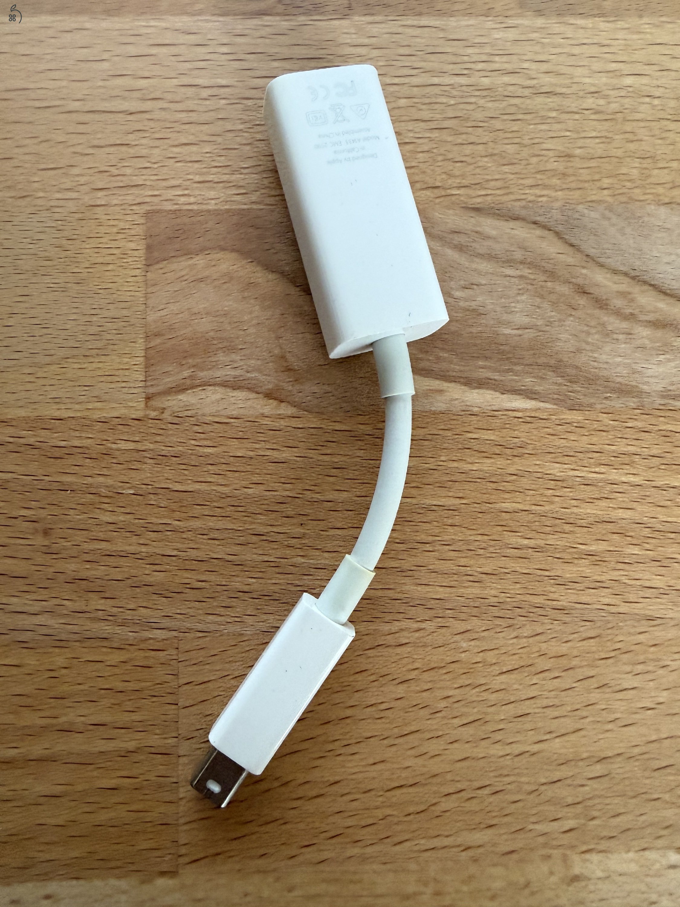 Apple Thunderbolt gigabites Ethernet RJ45 adapter A1433 - 2db
