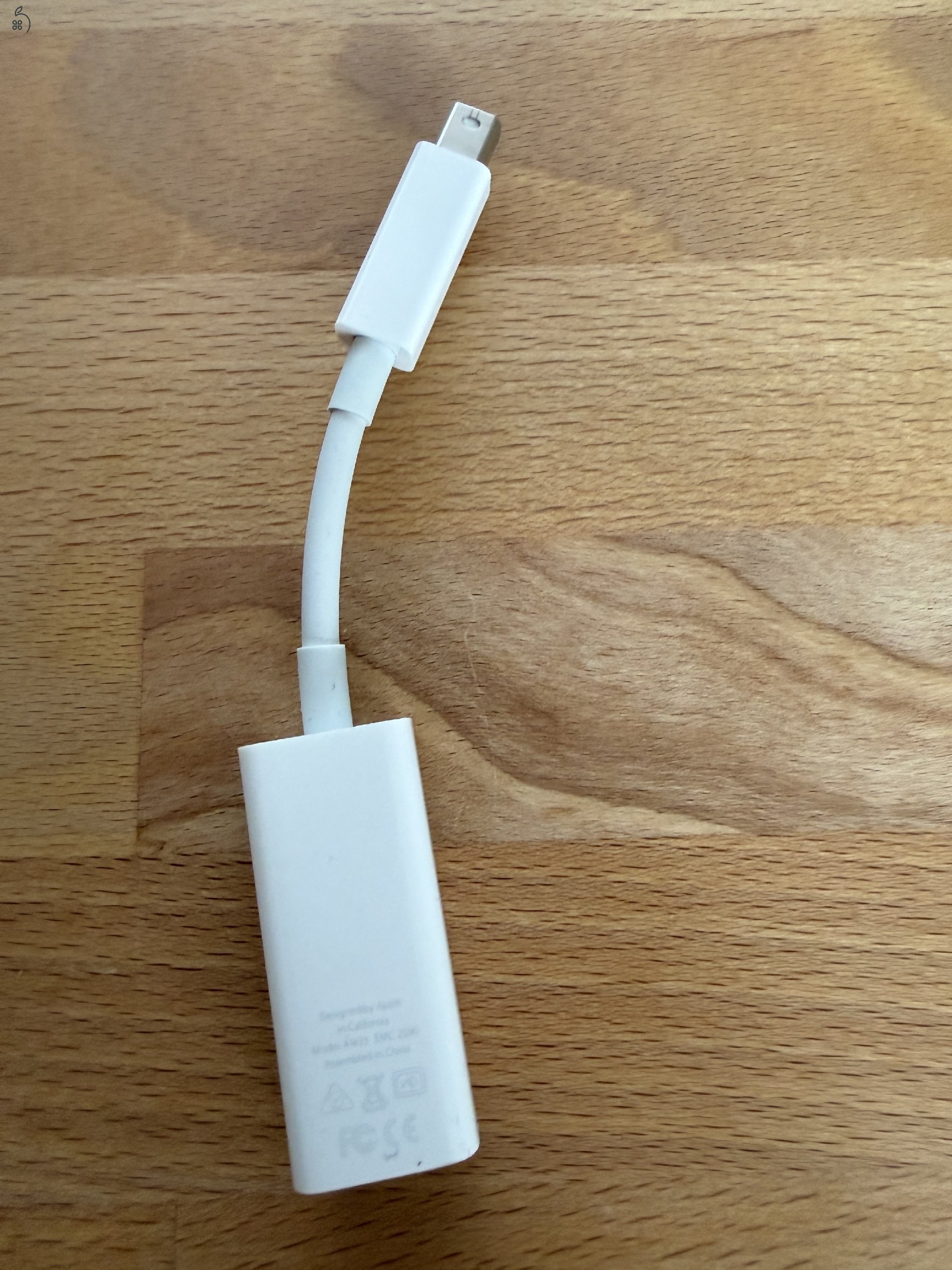 Apple Thunderbolt gigabites Ethernet RJ45 adapter A1433 - 2db