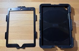 Ütésálló páncéltok iPad 9,7 5./6. generációs iPad-ekhez kitámasztóval
