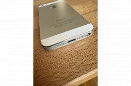 Apple iPhone 5S 16GB Silver, dobozos, tartozékokkal, szép állapotban