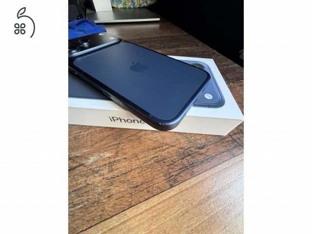 iPhone 17 Pro Max kék 256Gb + Nomad Bőrtok 100% akku