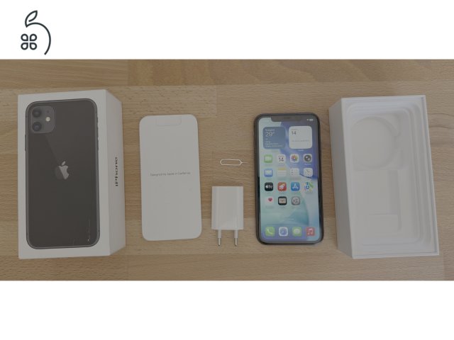 Apple iPhone 11 64 GB fekete színben