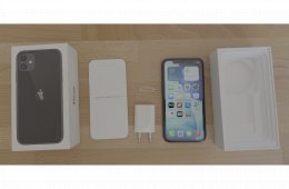 Apple iPhone 11 64 GB fekete színben
