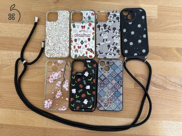 Apple iPhone 13 mini 128 GB Starlight – független, dobozos + 7 tok