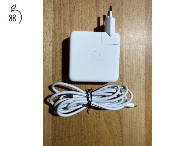 Eredeti Apple 67W USB-C töltő A2518 + USB-C kábel – MacBook