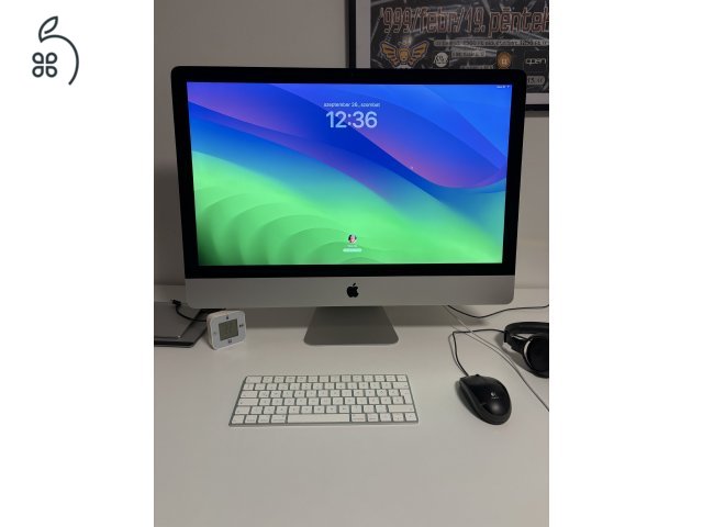 Apple iMac 27” Retina 5K slim (2019) – i5 / 64 GB cserélhető RAM / 1 TB Fusion Drive
