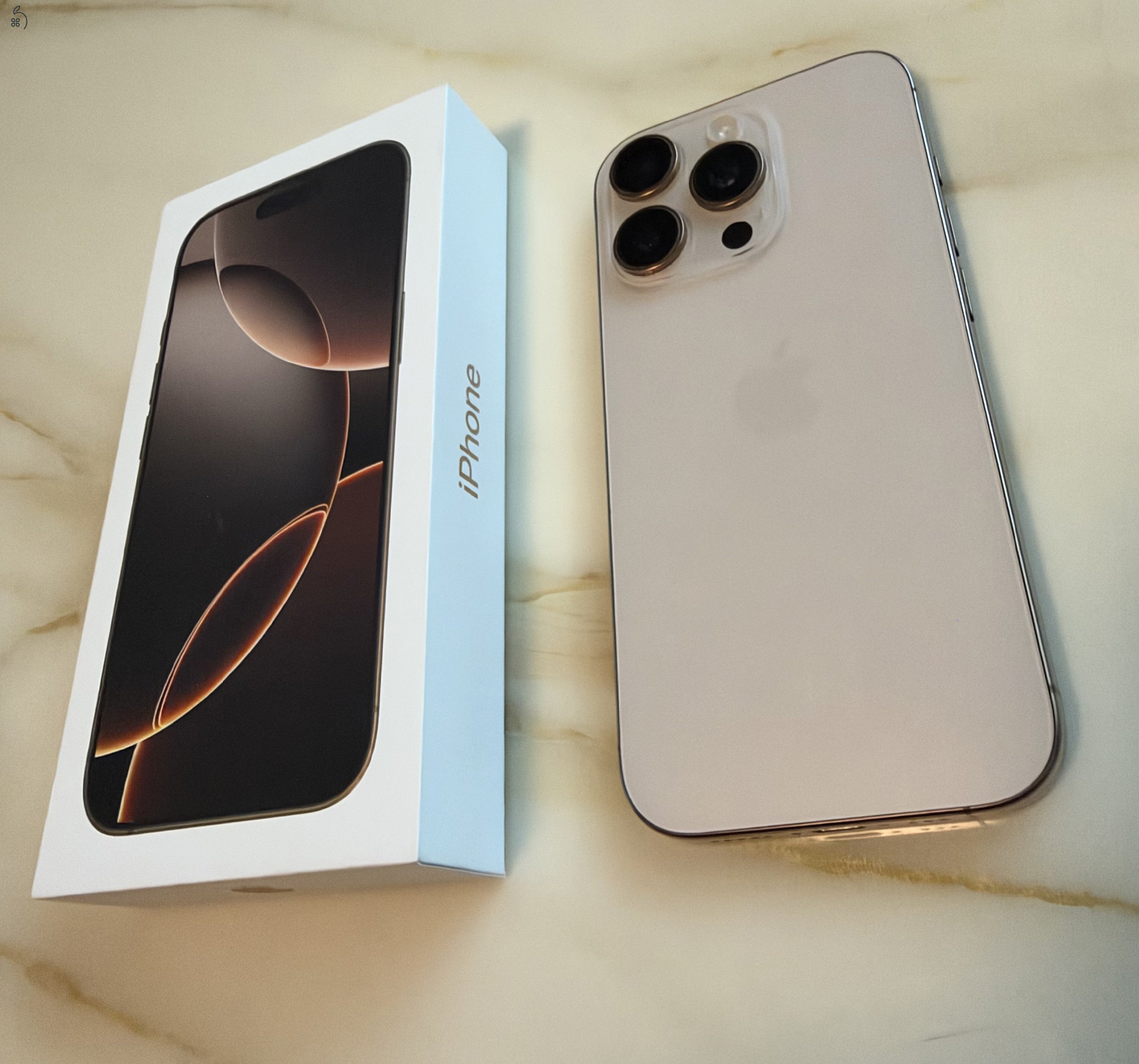 iPhone 16 Pro 256 GB – karcmentes, újszerű állapotban
