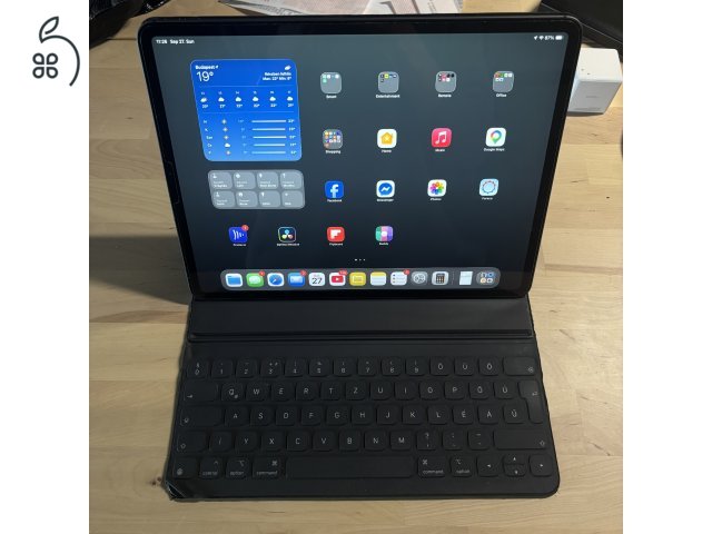 IPad Pro 12.9, 3. gen., 256GB Wifi+Cellular+keyboard+tok