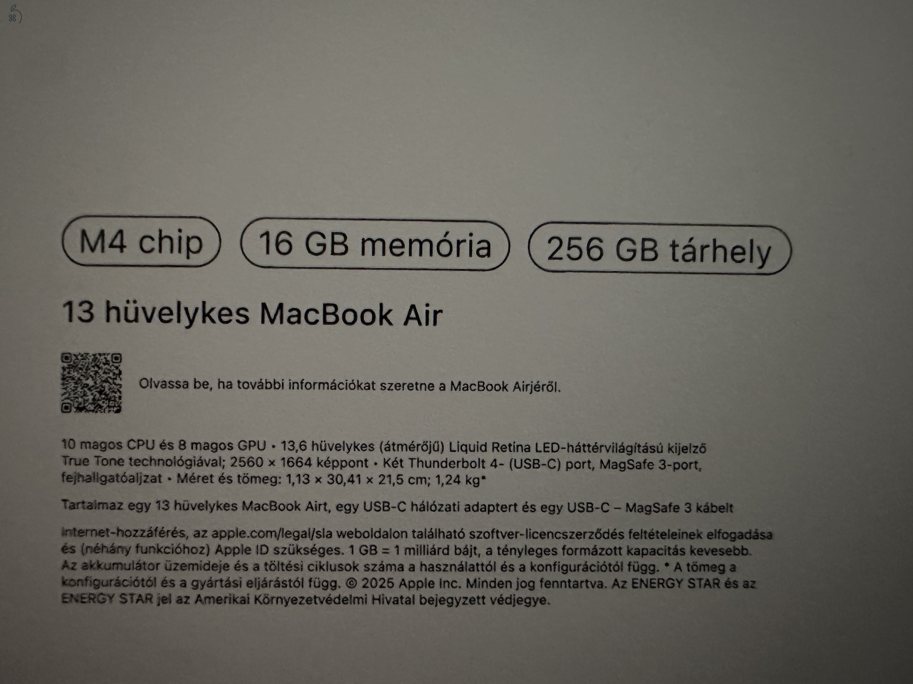 Macbook Air 13.6