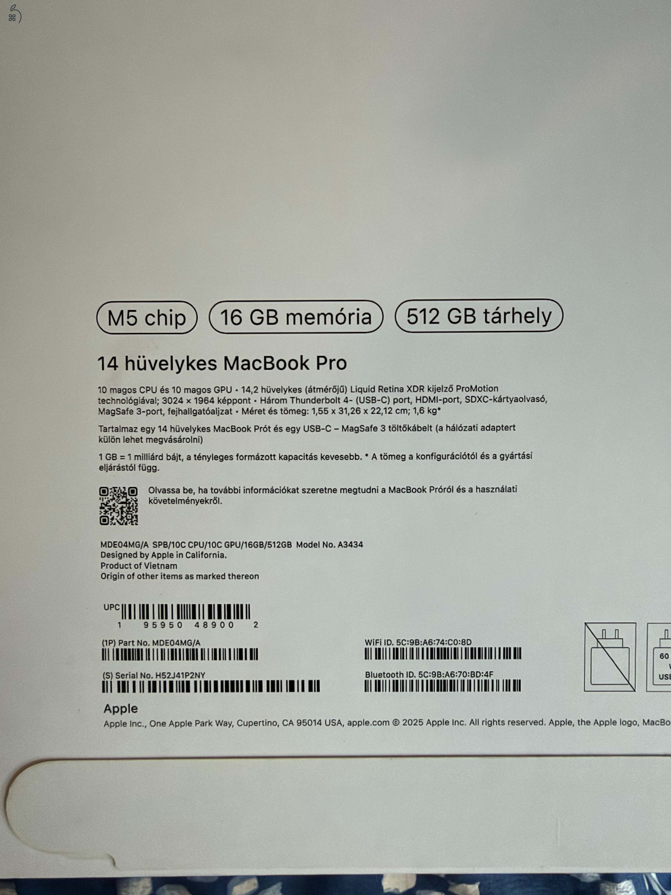 Macbook Pro M5 14