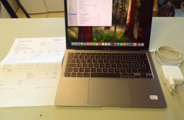 Apple MacBook Air 13.3 M1 (2020) Notebook 2028.08.-hó ig GYÁRI GARANCIA!(zárolt)