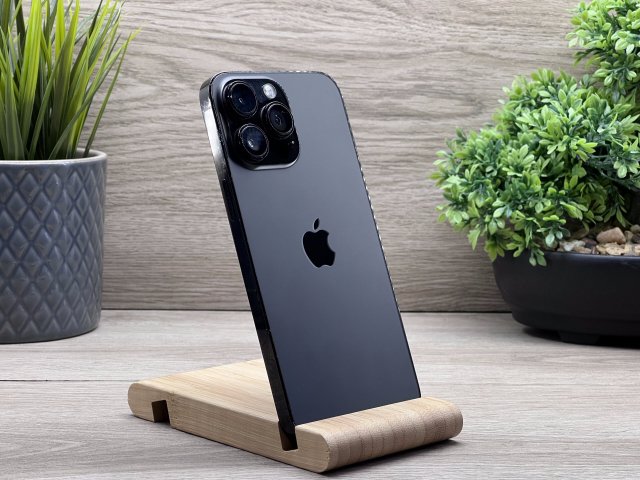 iPhone 14 Pro Max Space Black 256GB 2 ÉV Garanciával Számlával Aksi 100%