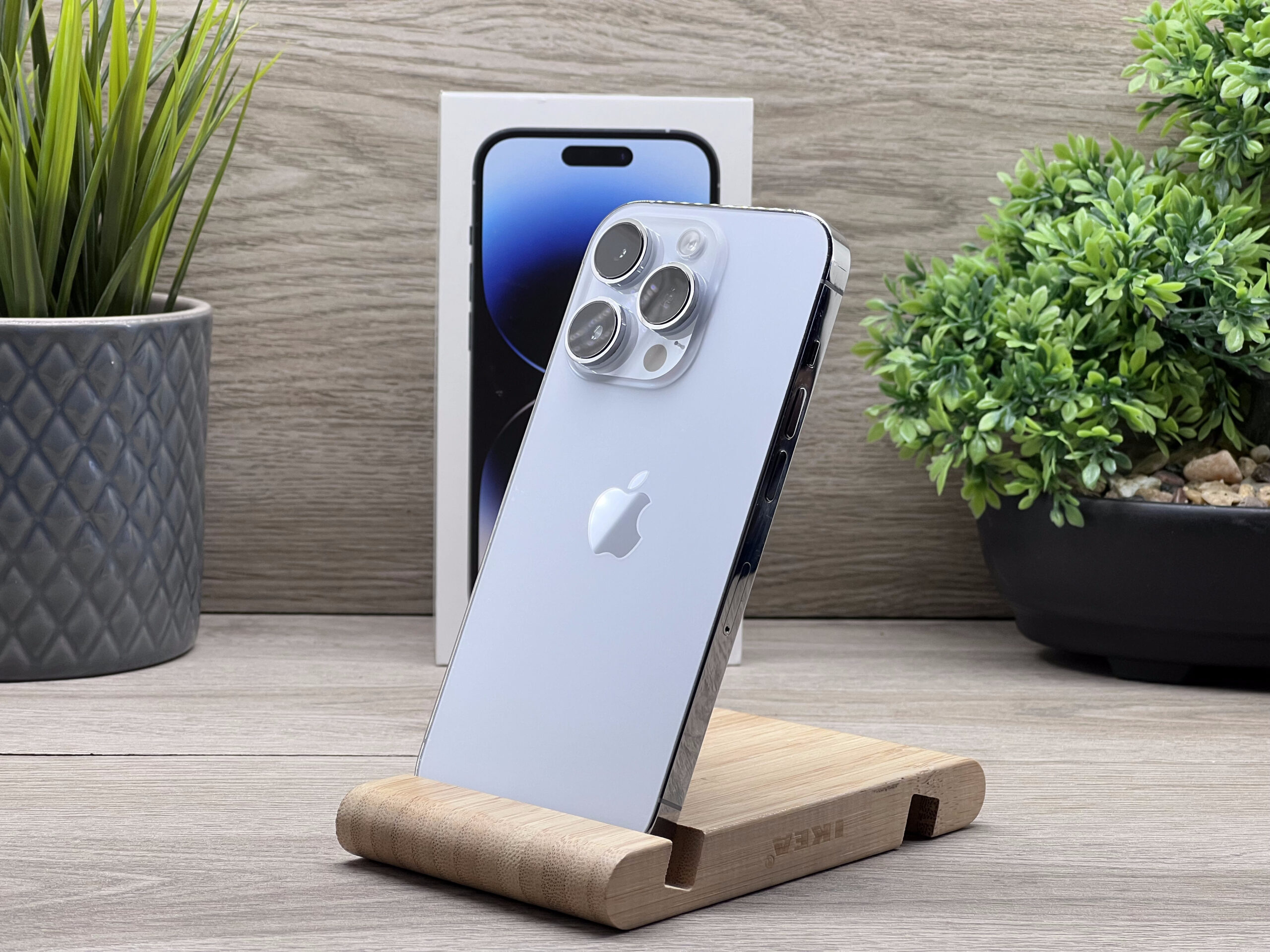 Hibátlan iPhone 14 Pro Silver 128GB 2 ÉV Garanciával Számlával Aksi 100%