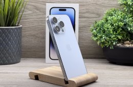 Hibátlan iPhone 14 Pro Silver 128GB 2 ÉV Garanciával Számlával Aksi 100%