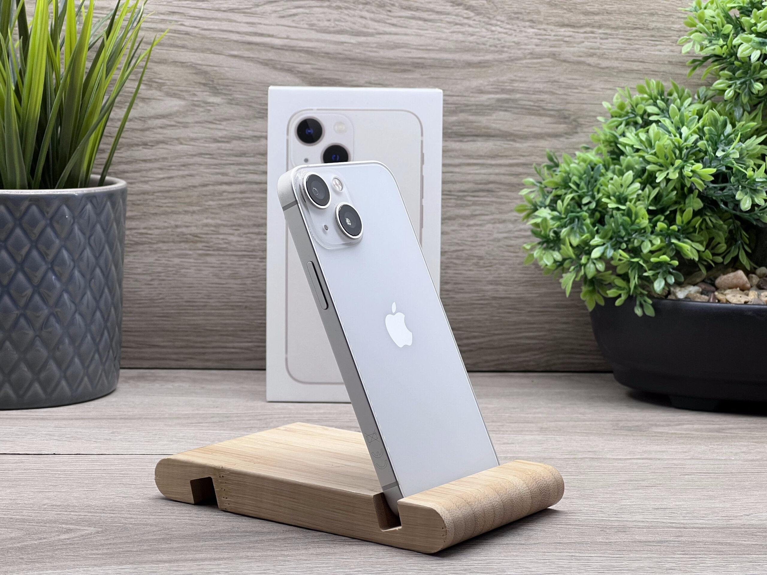 Hibátlan iPhone 13 Mini Starlight 128GB 2 ÉV Garanciával Számlával