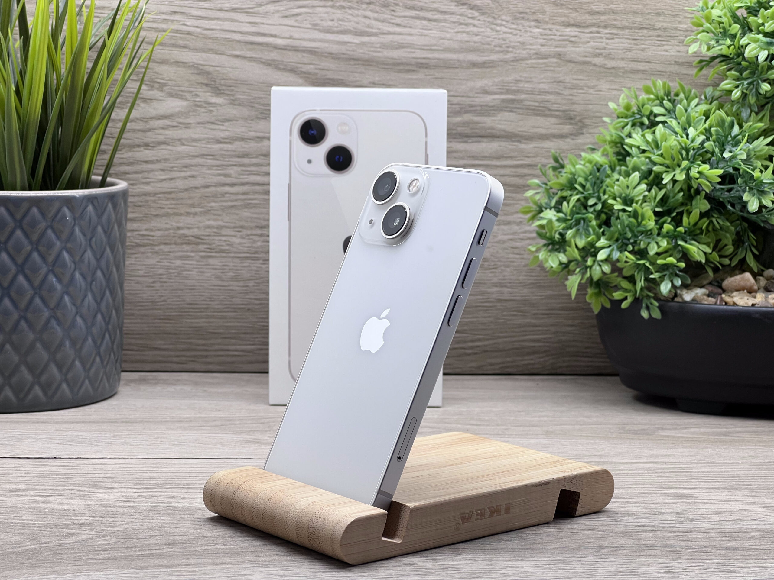 Hibátlan iPhone 13 Mini Starlight 128GB 2 ÉV Garanciával Számlával