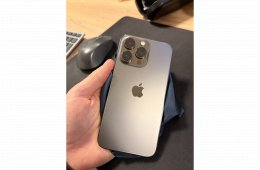 iPhone 13 Pro 256GB Graphite - Gyári dobozában, szép állapotban (78% akku)