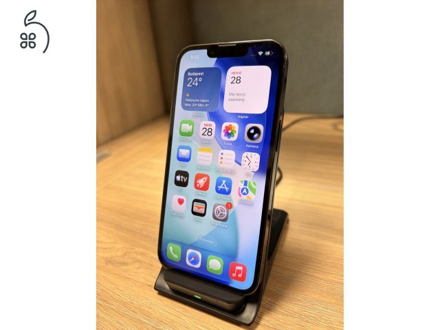 iPhone 13 Pro 256GB Graphite - Gyári dobozában, szép állapotban (78% akku)