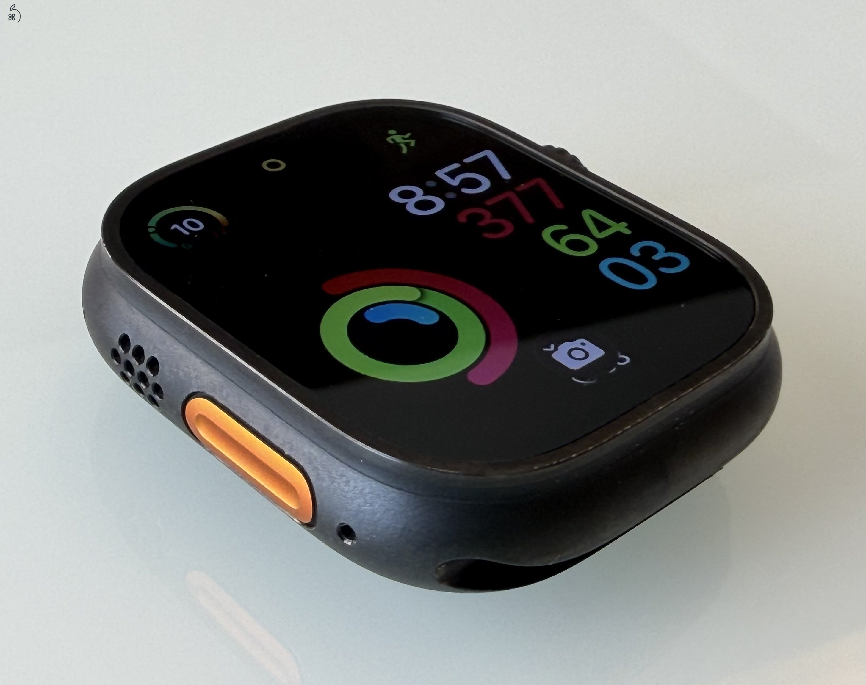 Apple Watch Ultra 2 Akku: 100% Makulátlan! Black Titanium 49 mm GPS+Cellular