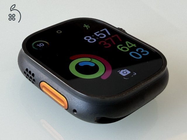 Apple Watch Ultra 2 Akku: 100% Makulátlan! Black Titanium 49 mm GPS+Cellular