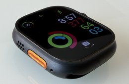 Apple Watch Ultra 2 Akku: 100% Makulátlan! Black Titanium 49 mm GPS+Cellular