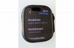 Apple Watch Ultra 2 Akku: 100% Makulátlan! Black Titanium 49 mm GPS+Cellular