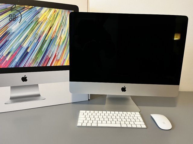 Apple iMac 21,5” Retina 4K (2019) – i5 / Radeon Pro 560X / 1 TB Fusion Drive – nagyon szép állapot