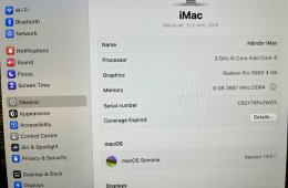 Apple iMac 21,5” Retina 4K (2019) – i5 / Radeon Pro 560X / 1 TB Fusion Drive – nagyon szép állapot