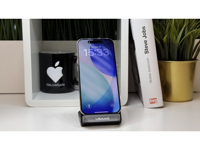 iPhone 15 Pro, 128GB, Fehér, Független - Garancia, Számla, Fehér, Független, Számla, 2 Év Garancia, 100%