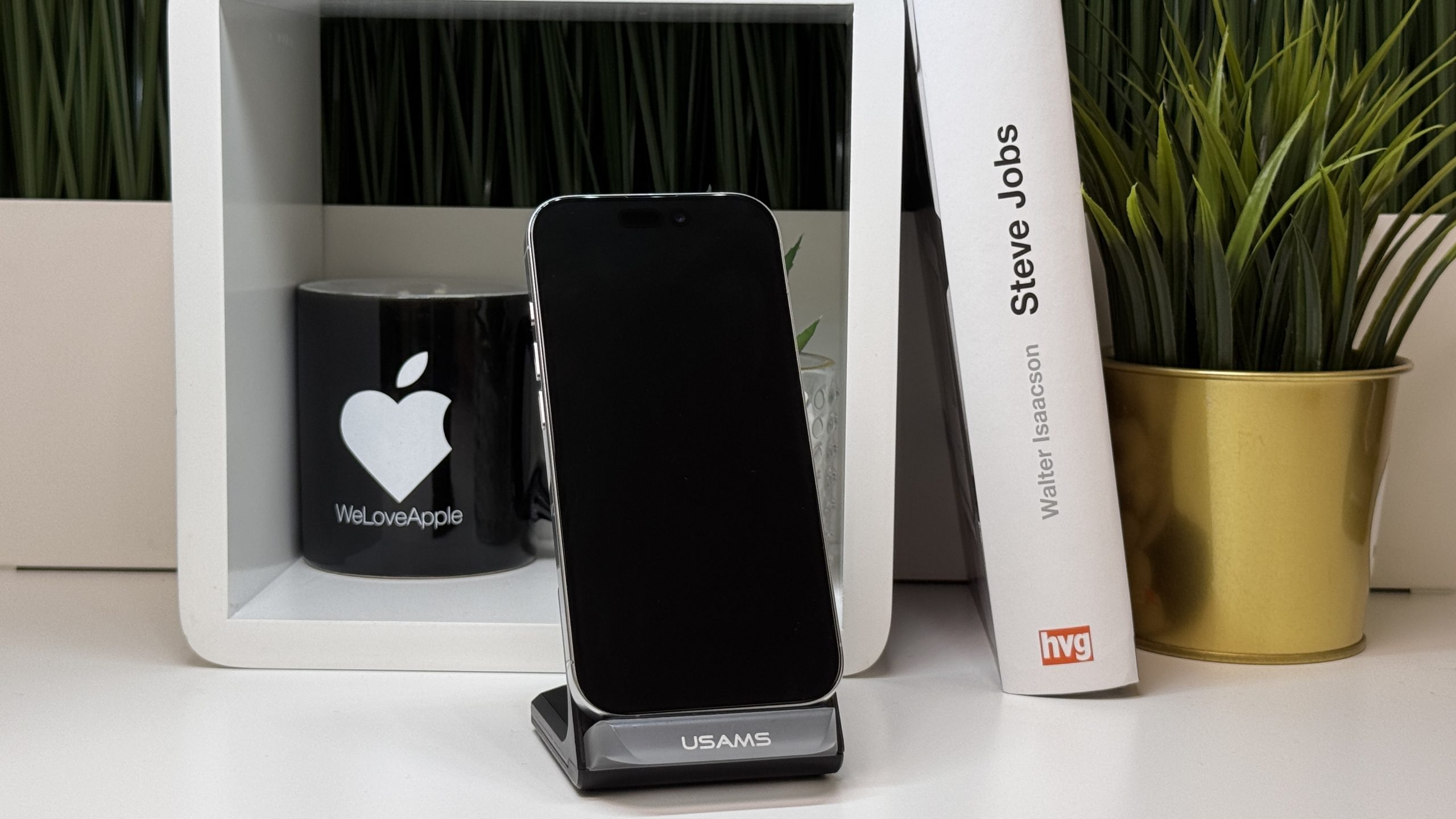 iPhone 16 Pro, 256GB, Fehér, Független - Garancia, Számla, Fehér, Független, Számla, 2 Év Garancia, 91%
