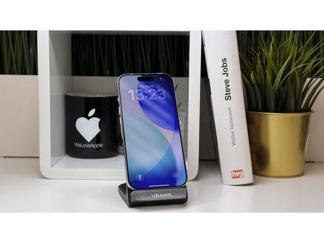 iPhone 16 Pro, 256GB, Fehér, Független - Garancia, Számla, Fehér, Független, Számla, 2 Év Garancia, 91%