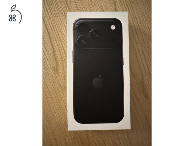 Új bontatlan gyárilag független 18 pro 512 GB matt fekete