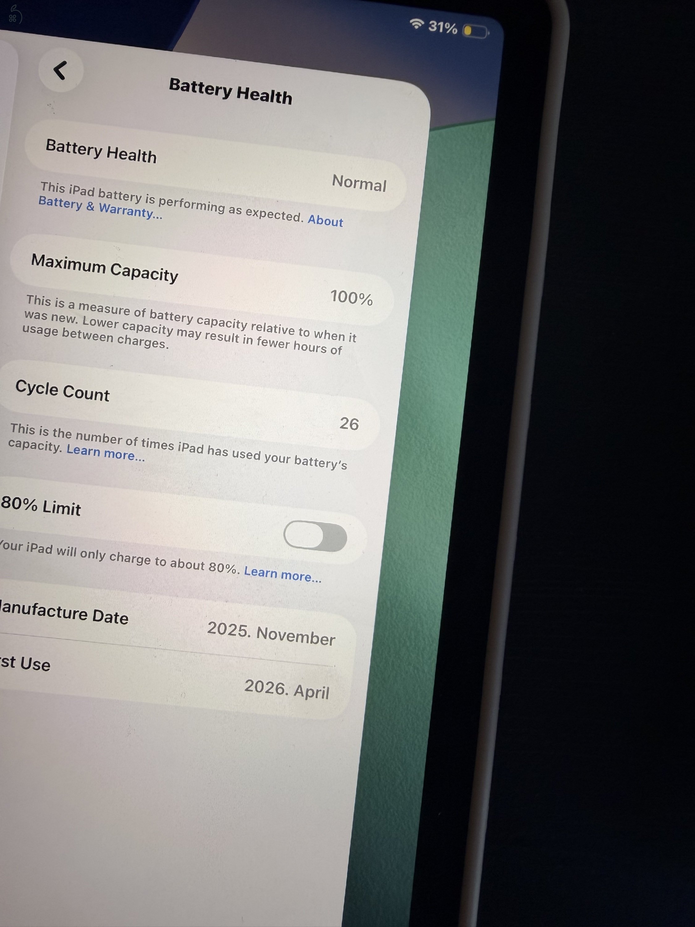 Ipad air 11 2025
