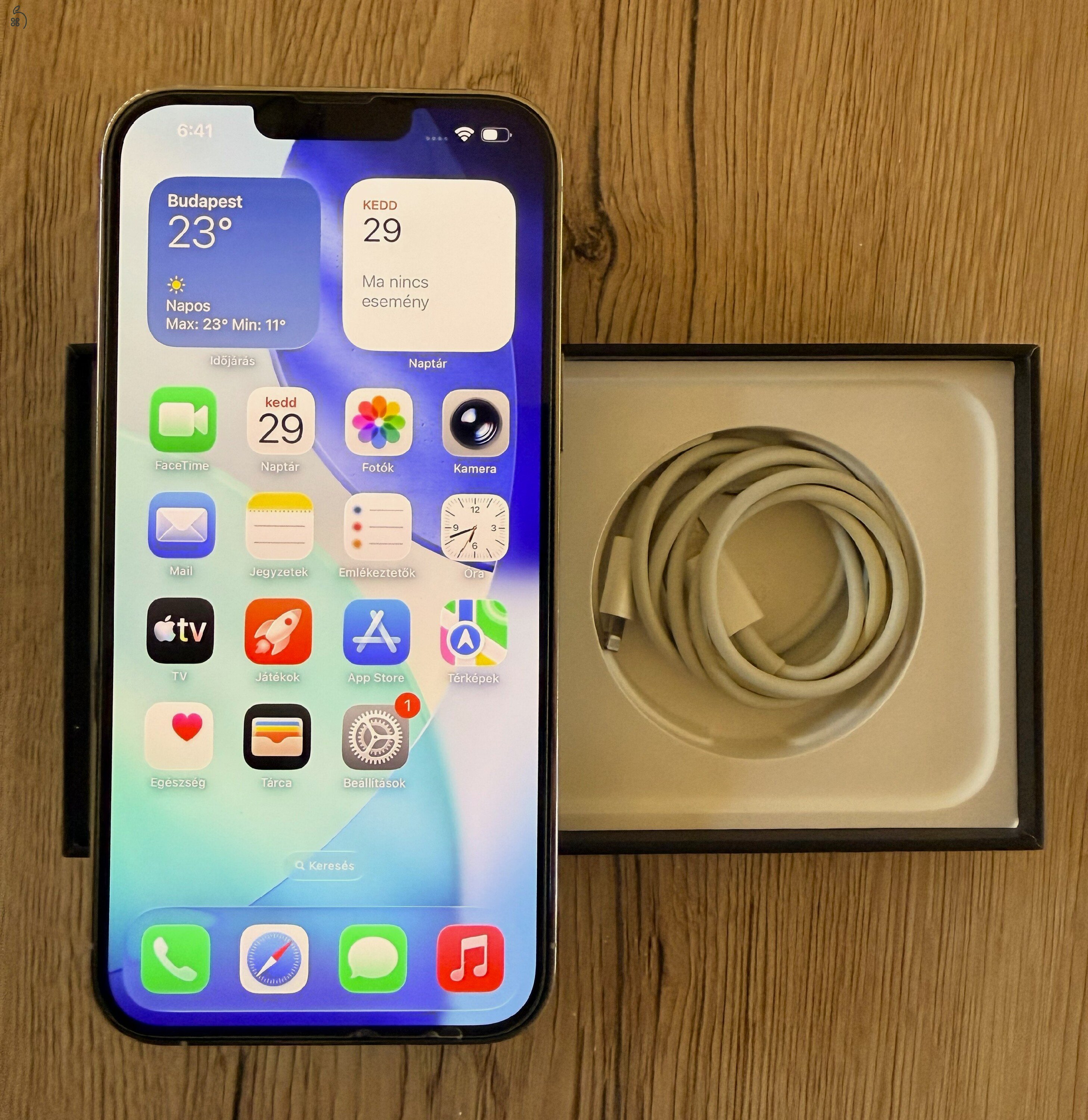 Iphone 13 Pro Max 128 GB / Újszerű állapot /