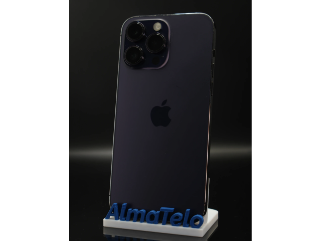 Apple iPhone 14 Pro Max 128 GB Deep Purple 100% akku - 12 HÓ GARANCIA