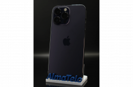 Apple iPhone 14 Pro Max 128 GB Deep Purple 100% akku - 12 HÓ GARANCIA