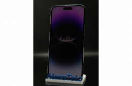 Apple iPhone 14 Pro Max 128 GB Deep Purple 100% akku - 12 HÓ GARANCIA