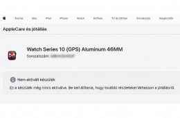 Apple Watch Series 10 GPS 46mm – ÚJ, bontatlan, nem aktivált