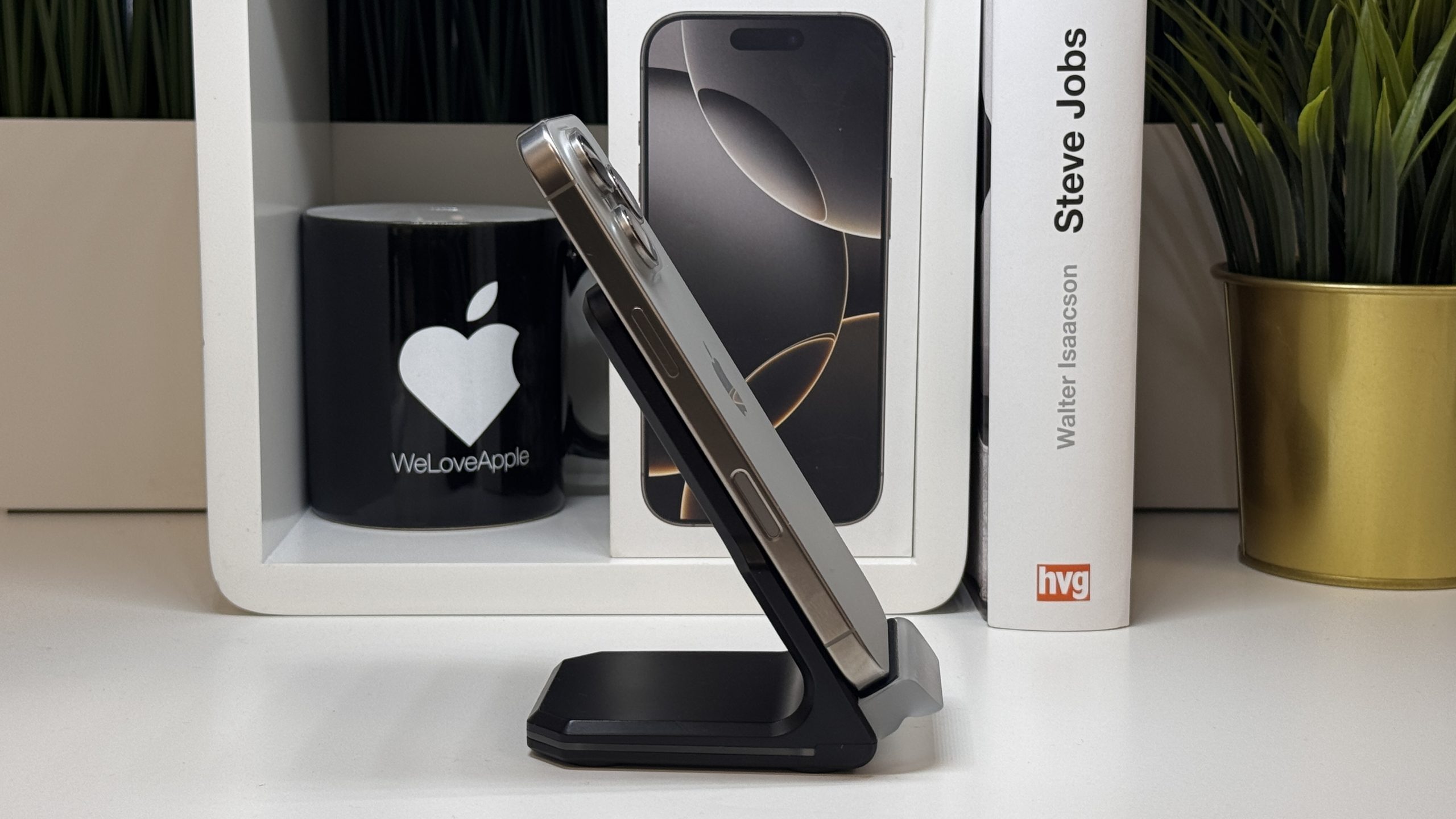 iPhone 15 Pro, 128GB, Szürke, Számla, 2 Év Garancia