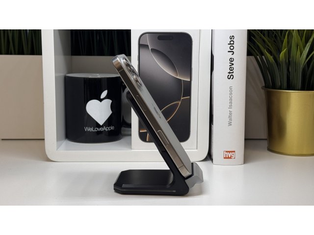 iPhone 15 Pro, 128GB, Szürke, Számla, 2 Év Garancia