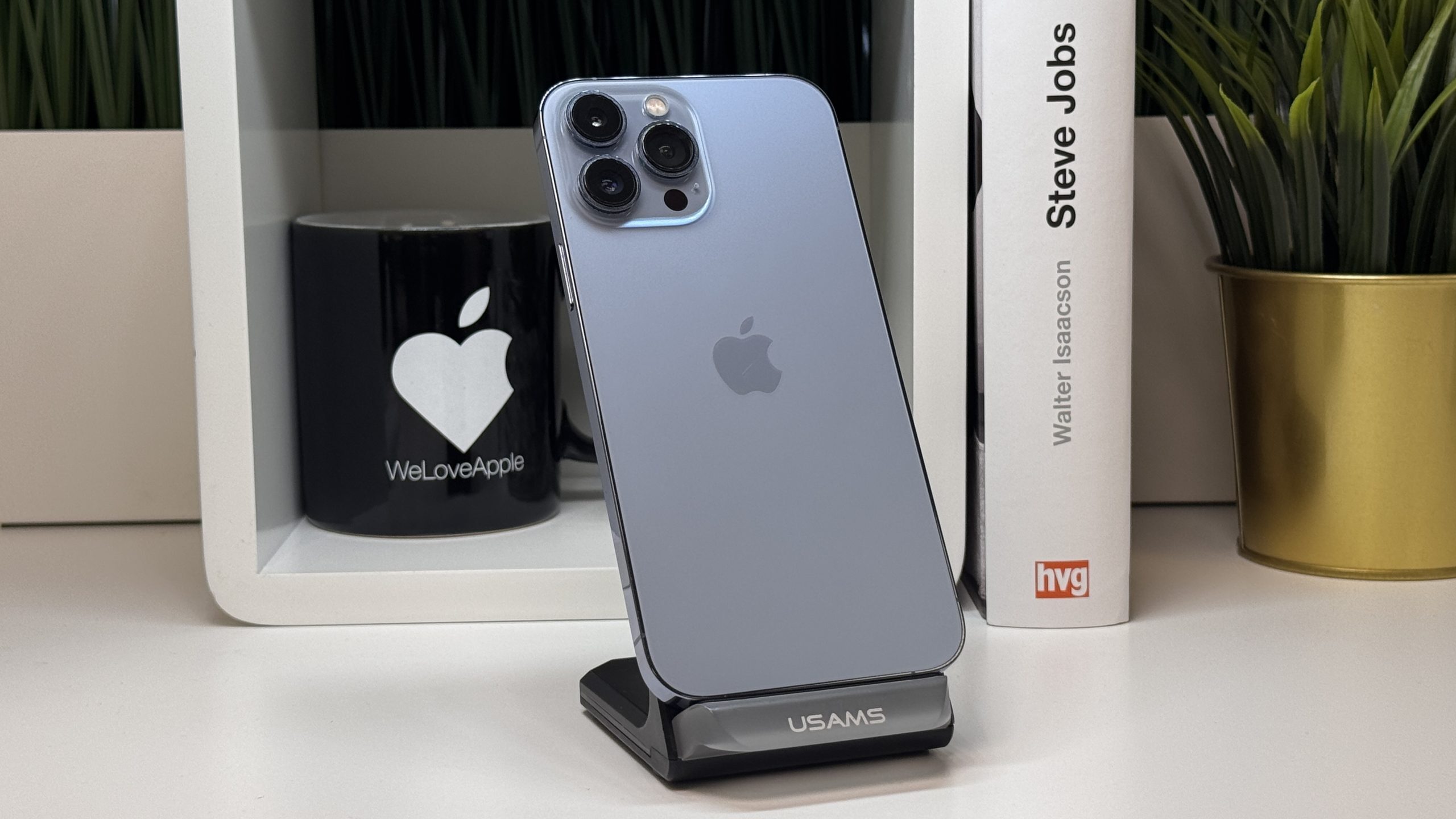 iPhone 13 Pro Max, 256GB, Kék, Számla, 2 Év Garancia