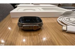 ELADÓ 1 db Apple Watch Ultra 2 49mm-es titán ház e-sim-es, óceán kék szíjjal