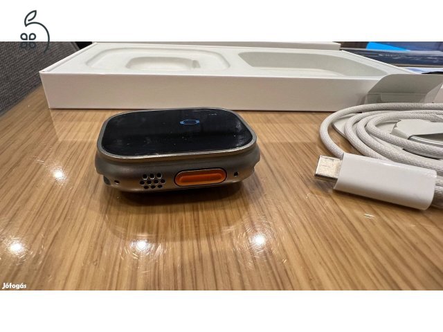 ELADÓ 1 db Apple Watch Ultra 2 49mm-es titán ház e-sim-es, óceán kék szíjjal