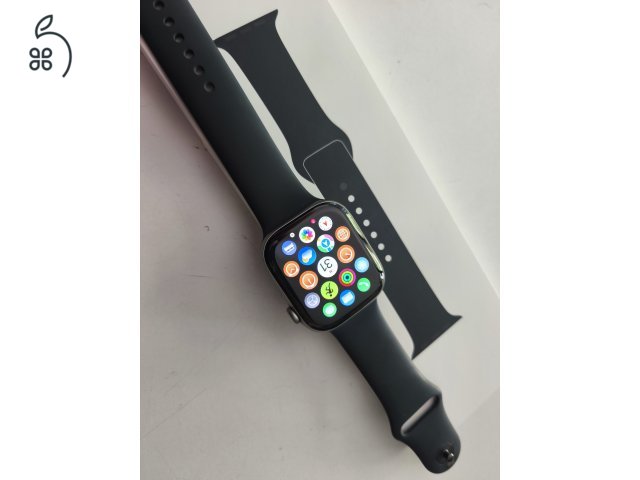 Apple Watch Series 11 46mm karcmentes, 100% aksi, 2028.05.-ig Apple gar ALZA 2 ajándék új gyári szíj