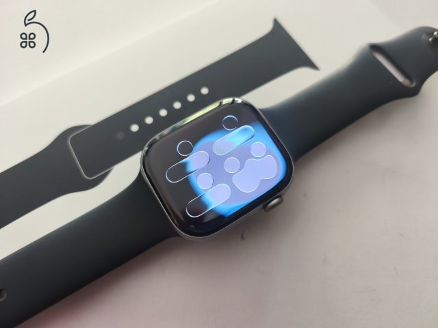 Apple Watch Series 11 46mm karcmentes, 100% aksi, 2028.05.-ig Apple gar ALZA 2 ajándék új gyári szíj