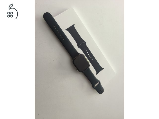 Apple Watch Series 11 46mm karcmentes, 100% aksi, 2028.05.-ig Apple gar ALZA 2 ajándék új gyári szíj