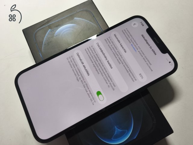 Apple iPhone 12 Pro Max 128gb független, hibátlan, minden gyári 
